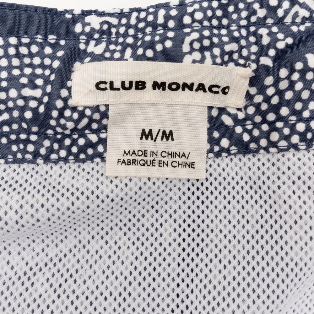NWOT Club Monaco Printed Swim Trunks Men's Medium - Picture 4 of 9